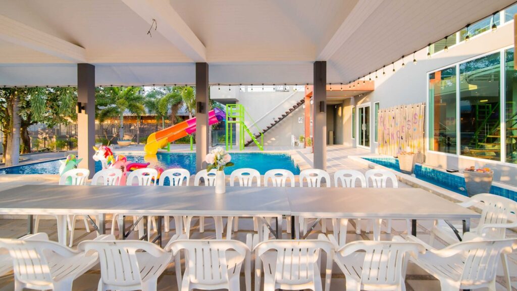 พูลวิลล่าพัทยา จัดงานบริษัท