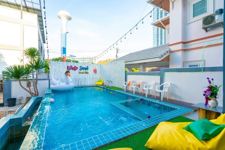 บ้านพักพูลวิลล่าพัทยา 6 คน