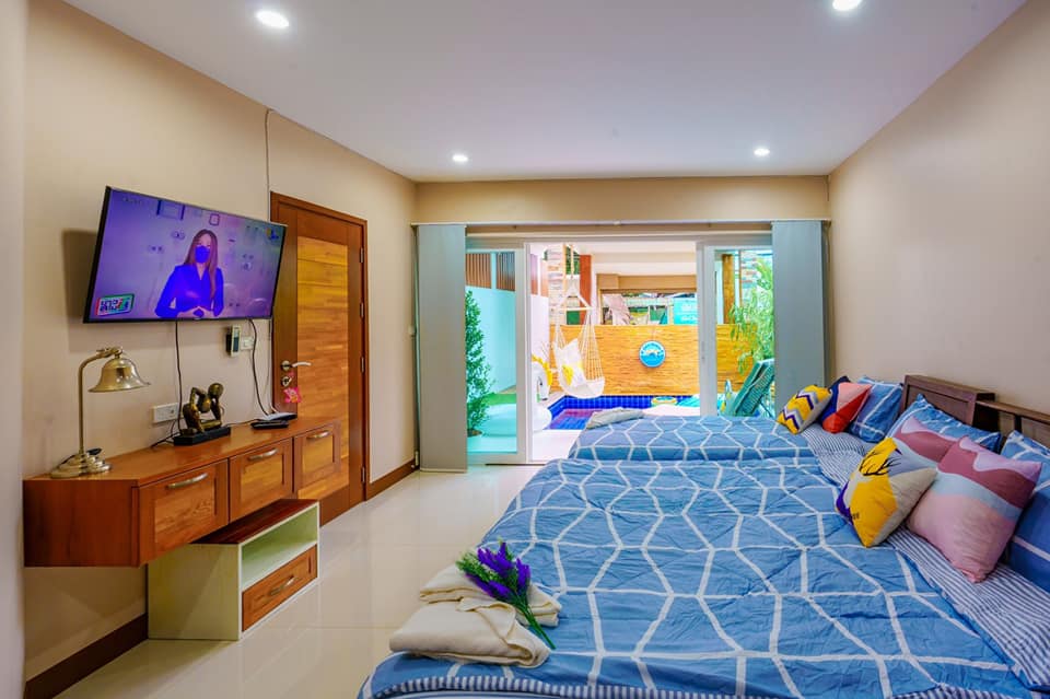 บ้านพักพูลวิลล่าพัทยา 6 คน