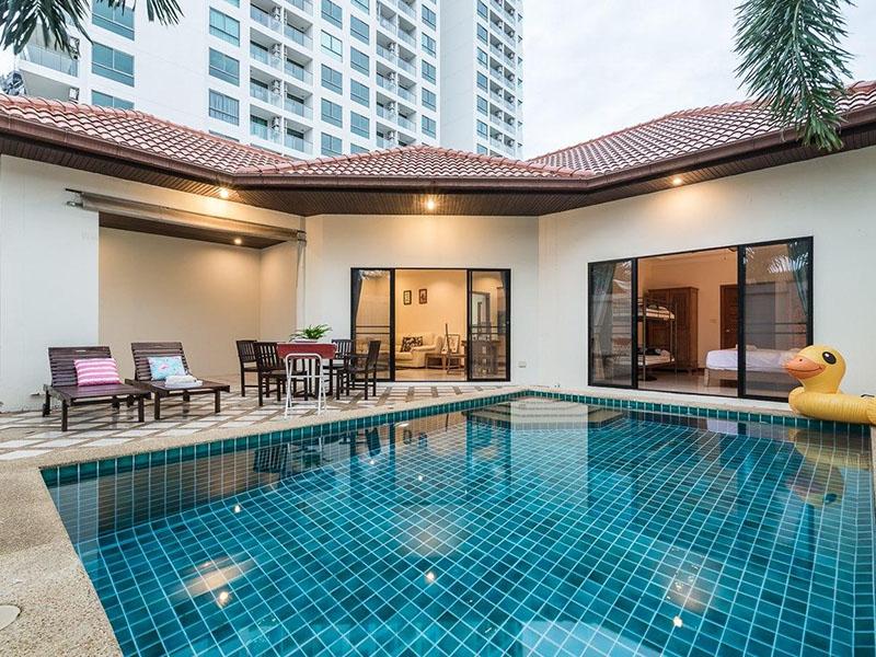 ที่พัก พูล วิลล่า พัทยา ติดทะเล